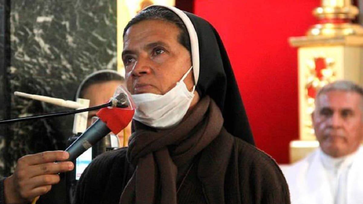 La hermana Gloria ha vuelto durante un tiempo a Colombia para descansar tras los cuatro años de cautiverio