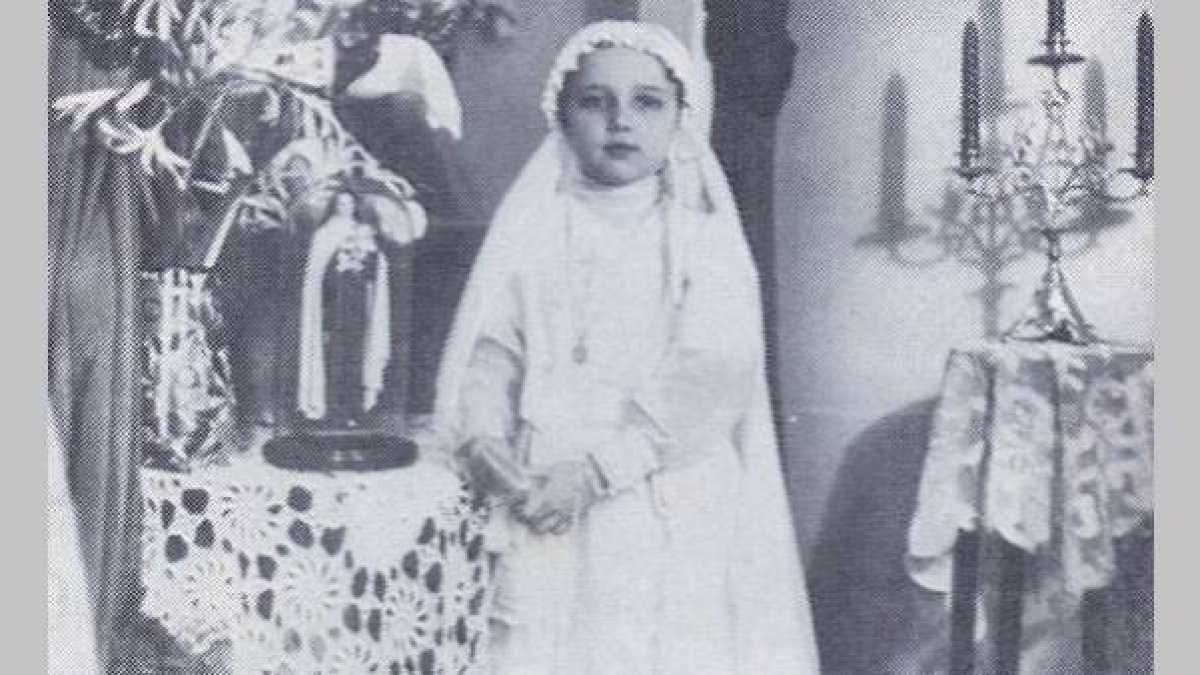 Odetinha era una niña de los años 30 que murió con 9 años - Venerable para la Iglesia