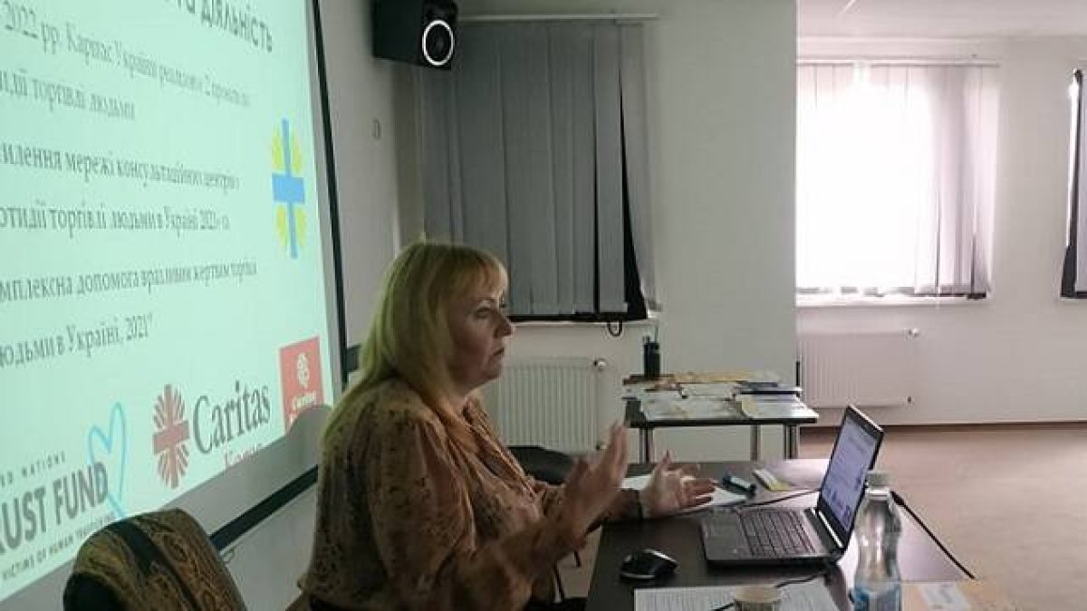 Presentación del informe de Cáritas Ucrania sobre trata de personas