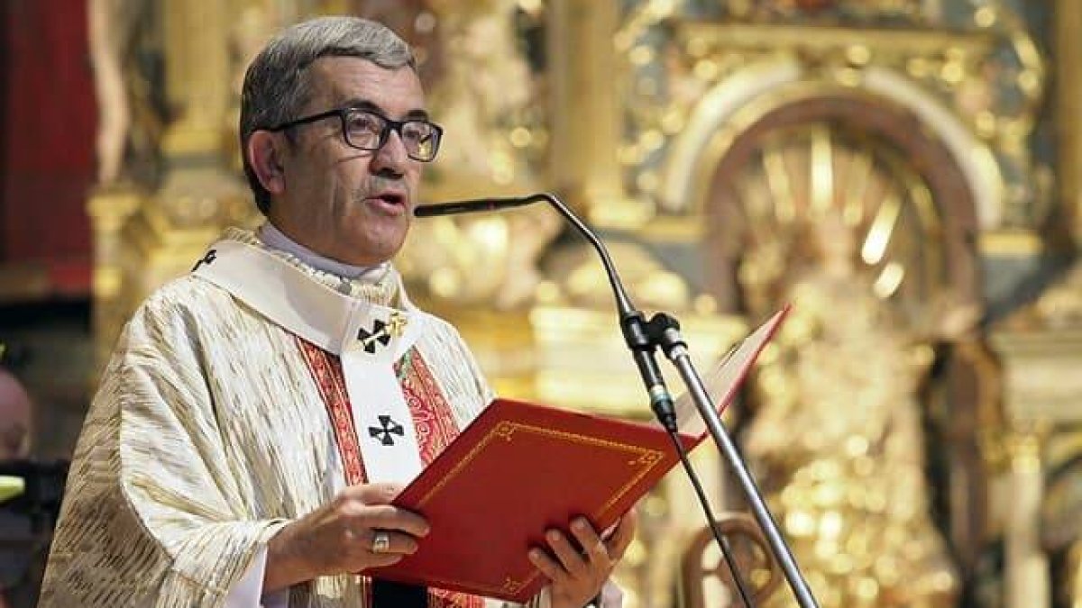 Monseñor Luis Argüello, arzobispo de Valladolid.