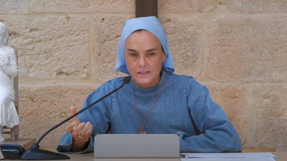 Madre Verónica reflexionó sobre el papel de la madre partiendo de la figura de Santa Mónica