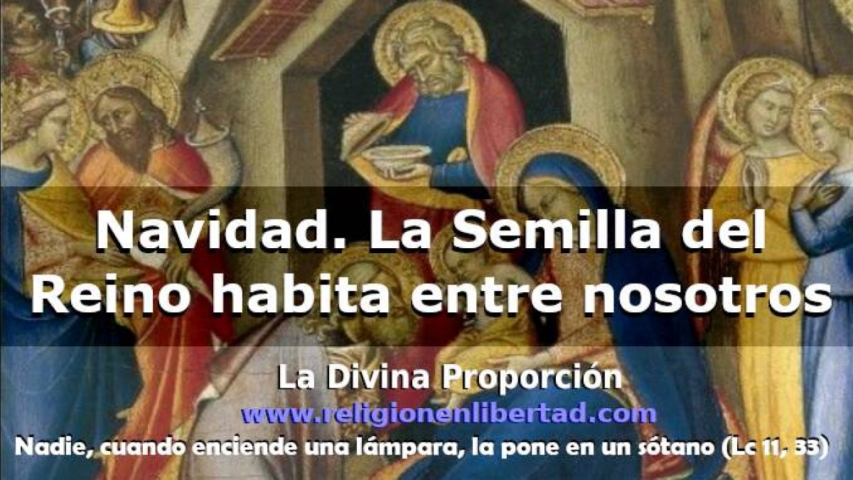 Navidad, La semilla del Reino habita entre nosotros