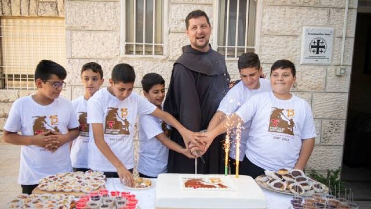 Los franciscanos ayudan a niños de familias en situaciones complejas en Belén, con la Casa del Niño