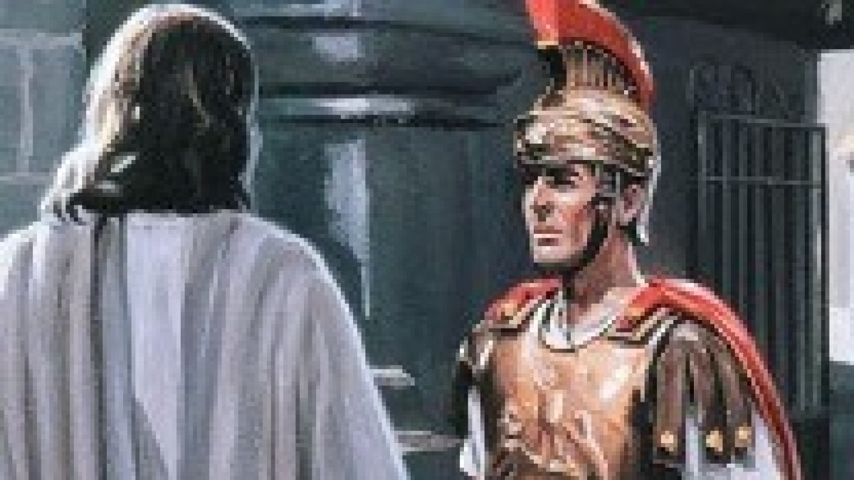 Un centurión se le acercó rogándole.