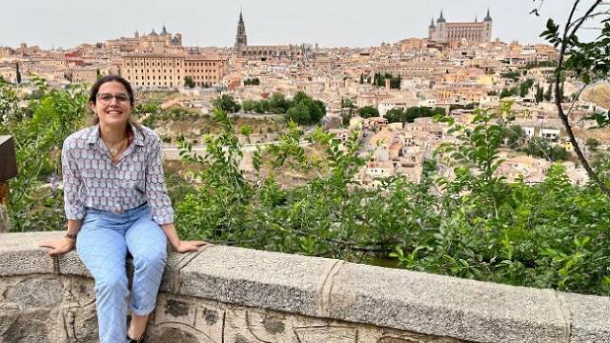 Ani Finat en Toledo, la diócesis con la que colabora a través de Anawim y Pueblo de Alabanza y sus Instacatequesis