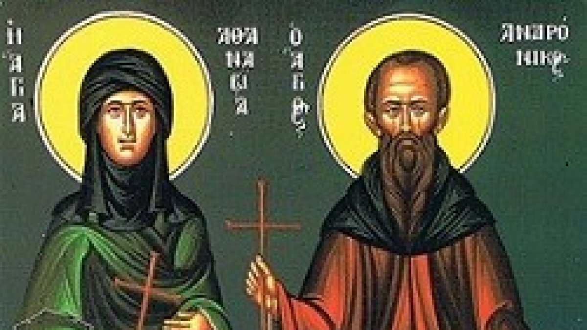 Santos Andrónico y Atanasia.