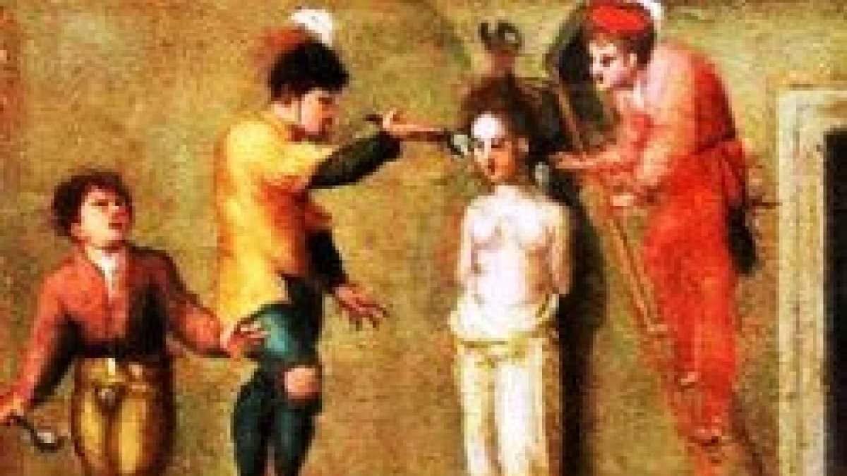 Santa Juliana. El plomo derretido.