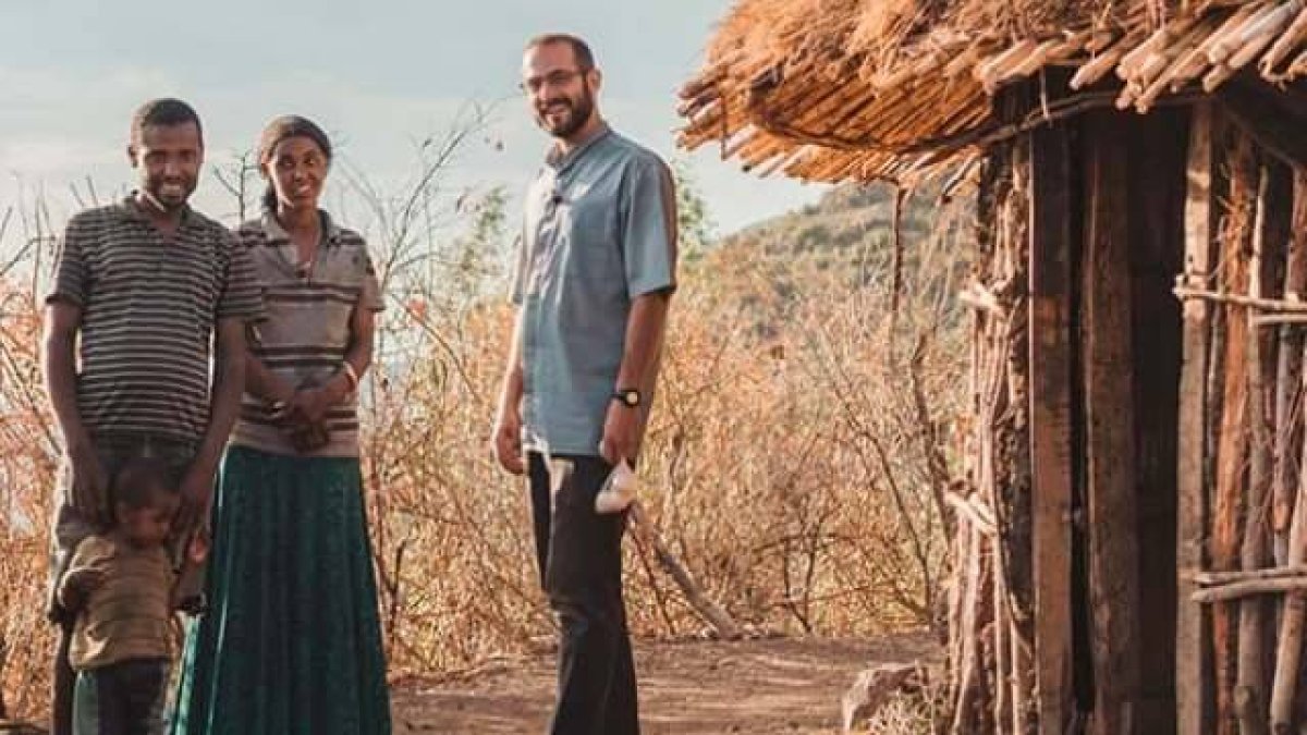 Paul Schneider, sacerdote diocesano de Getafe, se encuentra de misión en Lagarba, una zona rural de Etiopía.