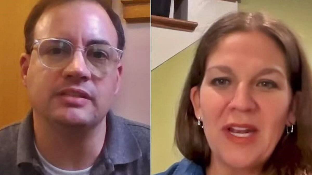 A la izquierda, Tiger/Roxanne, quien corrobora ahora, con su testimonio personal, la denuncia que formuló hace casi dos años Jamie (a la derecha), su pareja.