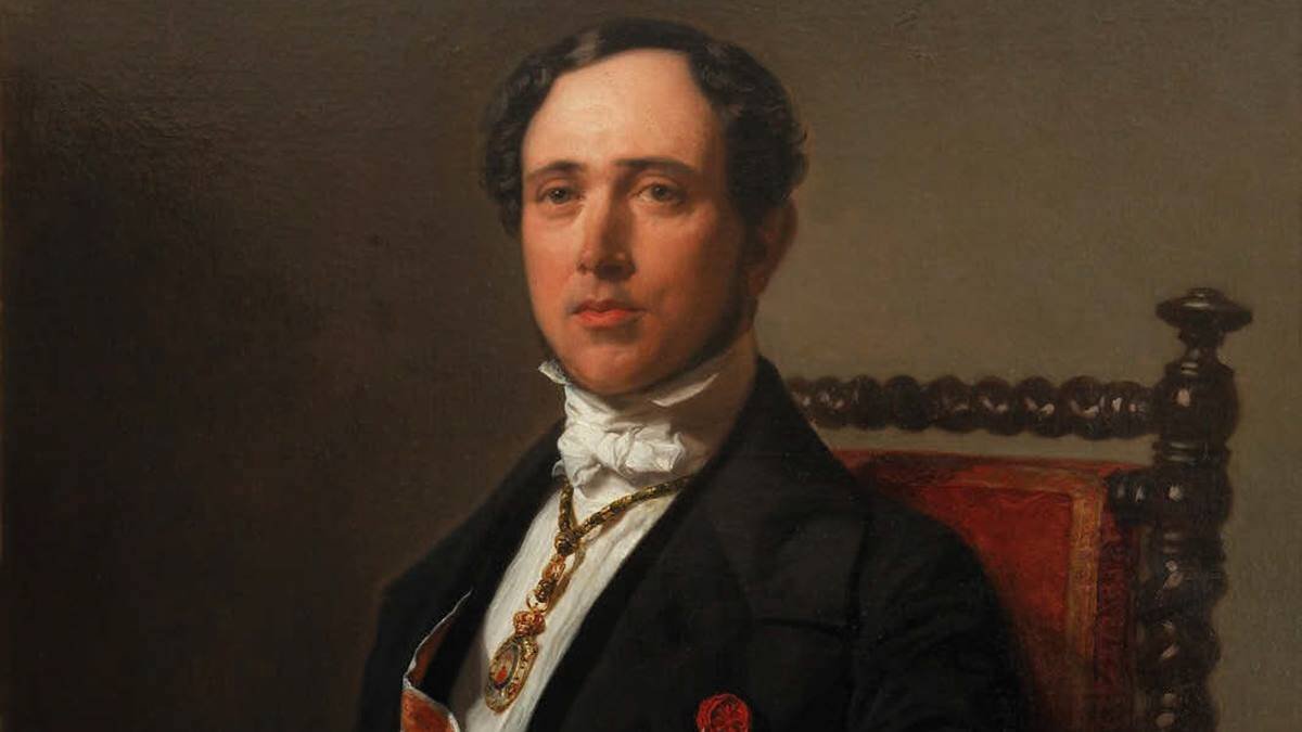 Juan Donoso Cortés (1809-1853) profetizó lo que hoy presentimos ya: 'Un tirano gigantesco, colosal, universal, inmenso'. Retrato de Federico Madrazo (detalle).