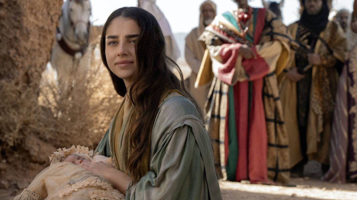 El guion, que pasó por 74 borradores, recibió aportes de sacerdotes, rabinos, teólogos y académicos para garantizar el respeto a las fuentes (foto: fotograma de la película de Netflix).
