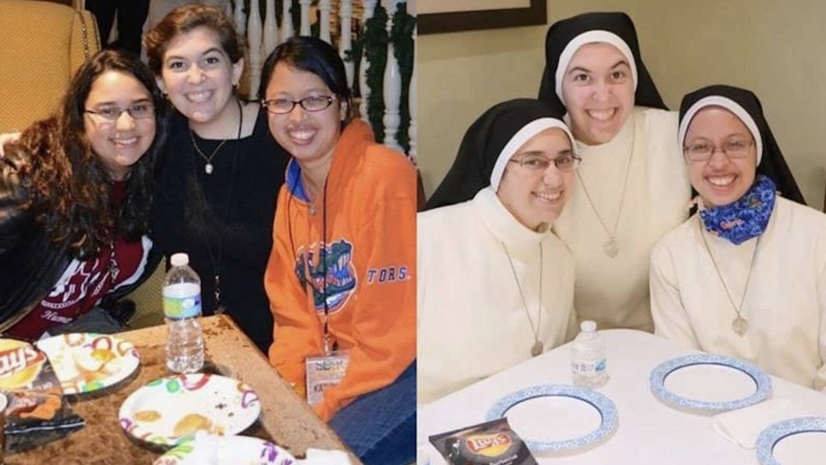 Cuando se graduó de la Universidad de Florida en 2017, la Hermana Tonia se unió a las Hermanas Mercedarias del Santísimo Sacramento y profesó sus votos el 3 de abril de 2024 (foto: Catholic News Agency).