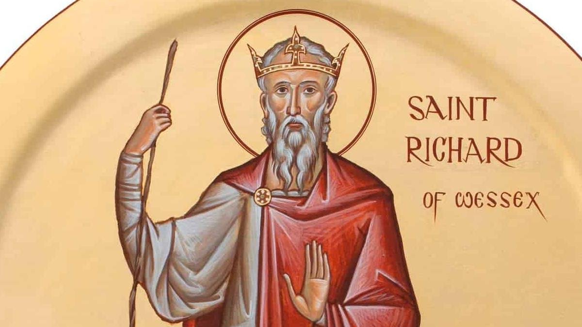 San Ricardo de Wessex, el rey peregrino.