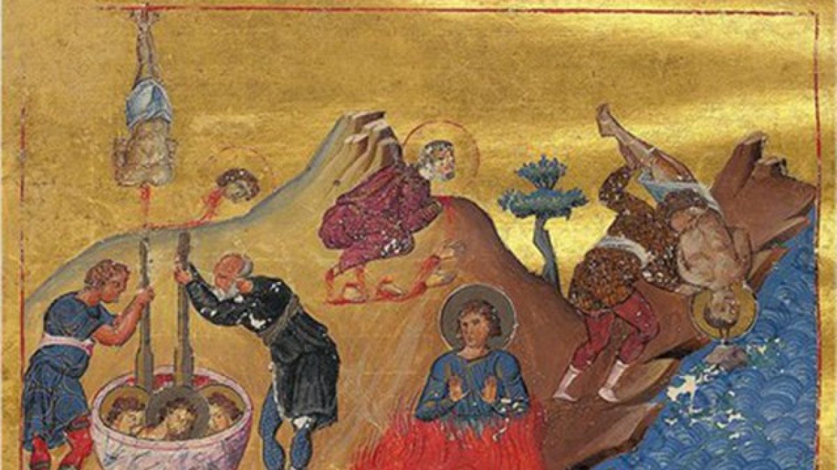 Victoriano y los demás mártires de Dióspolis sufrieron todo tipo de sevicias antes de morir.