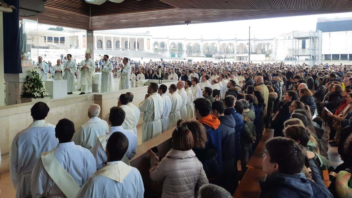 Una imagen de la peregrinación en años anteriores: una tradición de más de treinta años que crece cada vez.