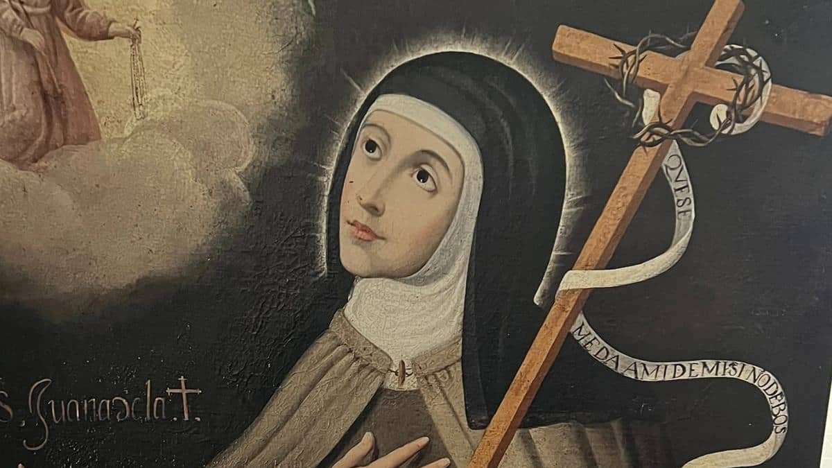 La ya beata Juana de la Cruz de Cubas de la Sagra, con centenaria fama de santidad.