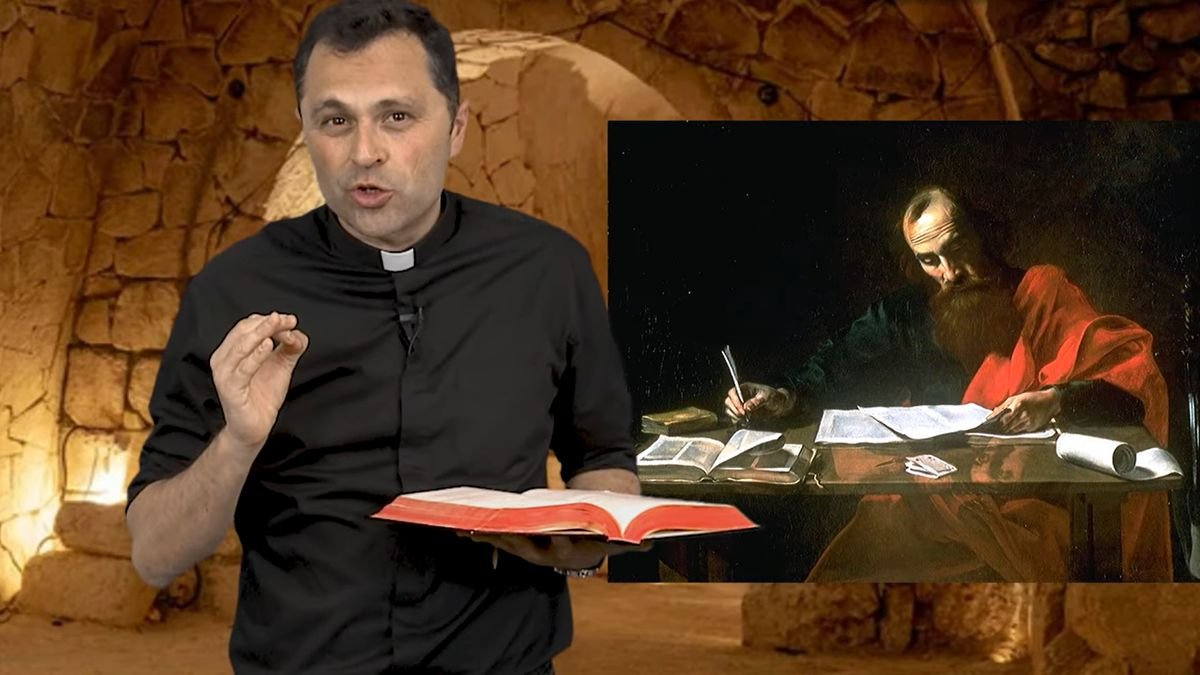 Valentín Aparicio Lara, @curadetoledo, en una de sus charlas en Mater Mundi TV.