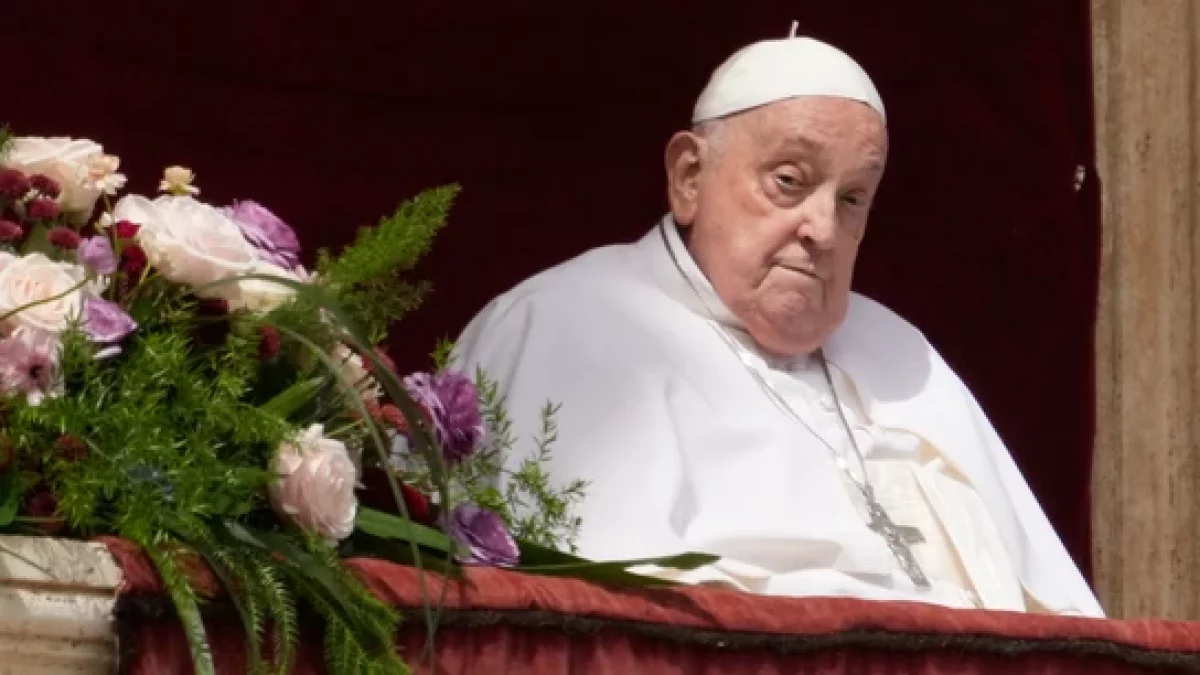 Una de las últimas imágenes del Papa Francisco.