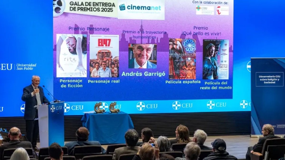 Daniel Arasa presenta los premios con los que Cinemanet reconoce el cine con valores del año 2024