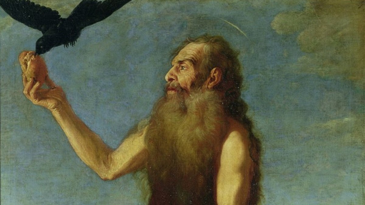 San Onofre, el anacoreta que impresionó a muchos, tal como lo pinta Francisco Collantes hacia 1645