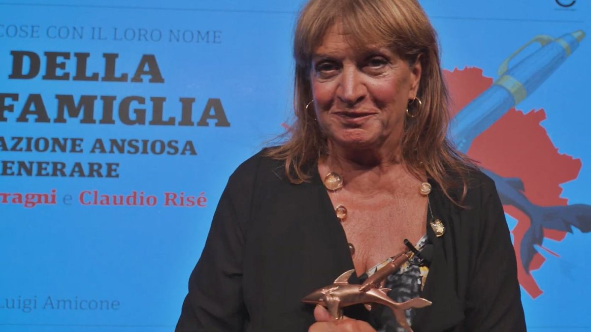 Marina Terragni, tras recibir el 13 de junio el premio Luigi Amicone que entrega la revista 'Tempi', próxima a Comunión y Liberación.