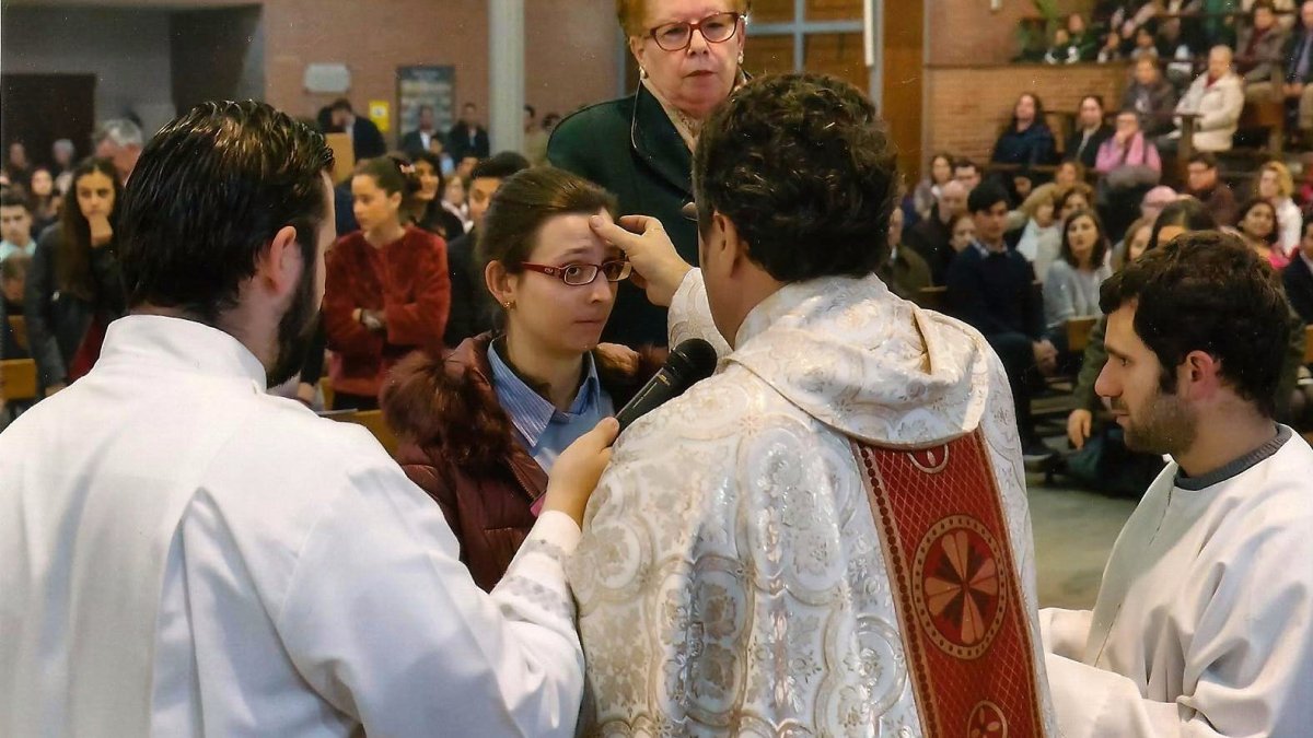 El momento de la confirmación de Beatriz.