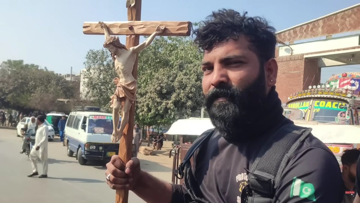 Un cristiano en Pakistán.