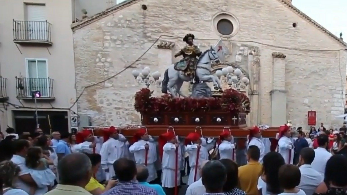 Peregrinación de Santiago Apóstol en Lucena (Córdoba).