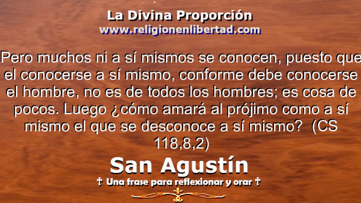 San Agustín. Comentario al Salmo 118,8,2