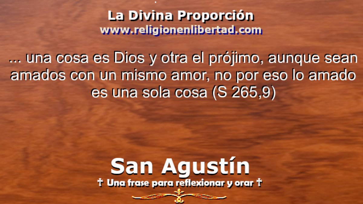 🔹San Agustín. Sermón 265, 9🔹