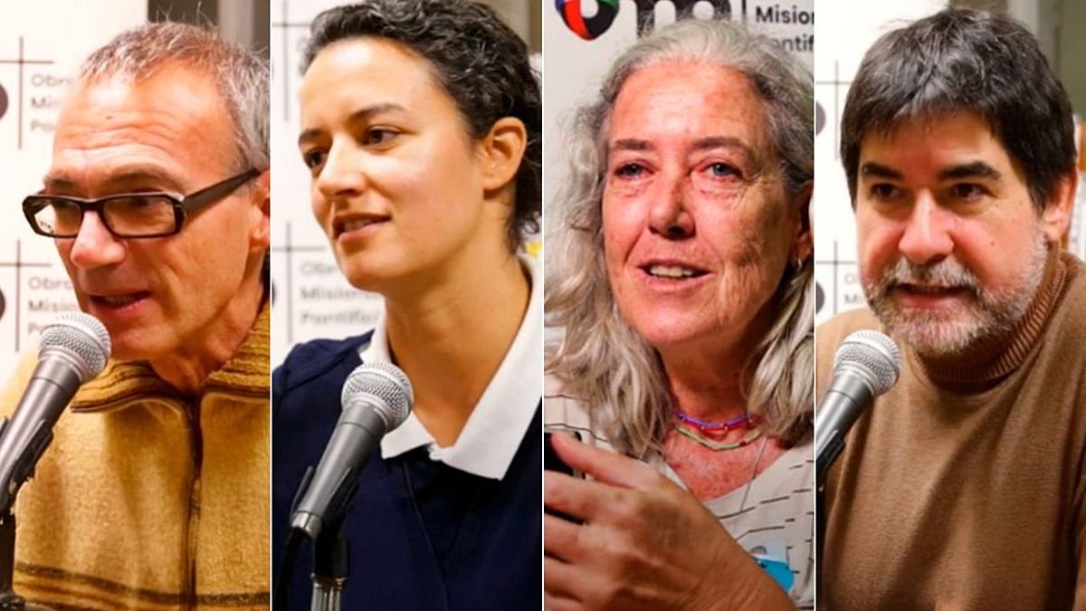 De izquierda a derecha, Antonio Serrano, Lucía Fonts, Cecilia Puig y Alberto Cisneros.