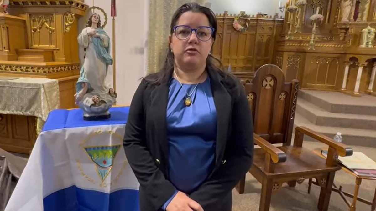 La abogada Martha Patricia Molina denuncia incansablemente los atropellos del régimen sandinista contra la Iglesia.