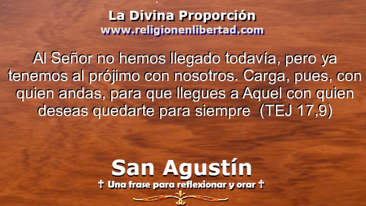 🔹San Agustín. Tratado sobre el Evangelio de San Juan 17, 9🔹