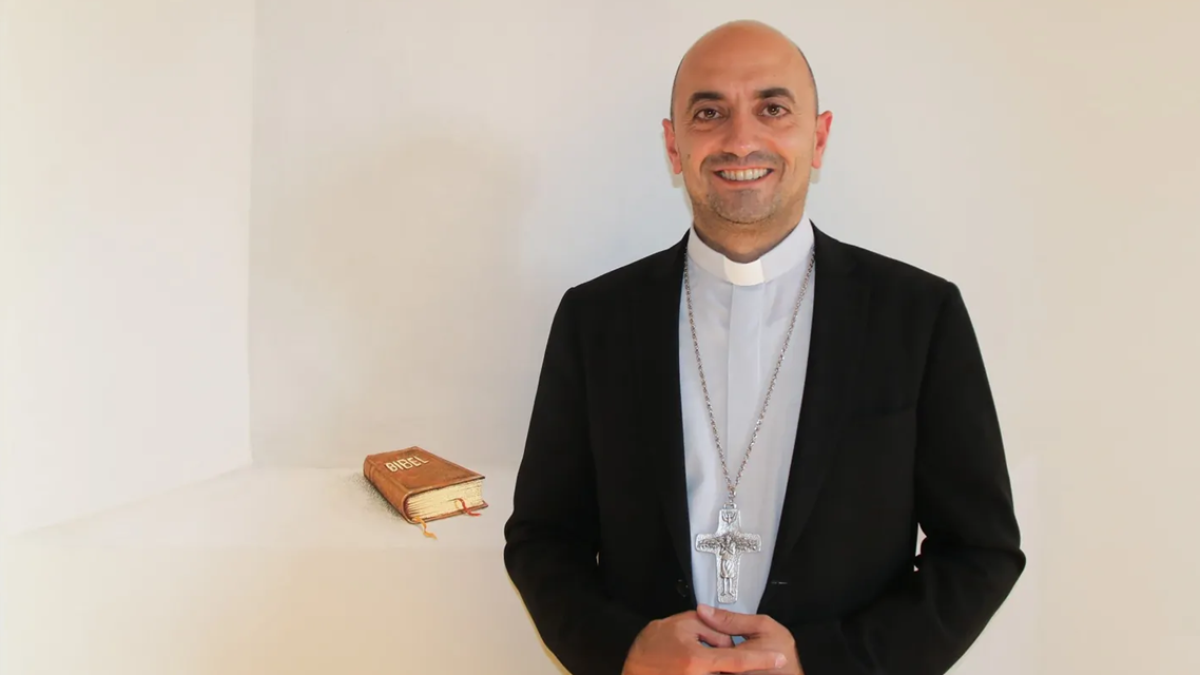 El obispo siro-católico Mons. Jules Boutros