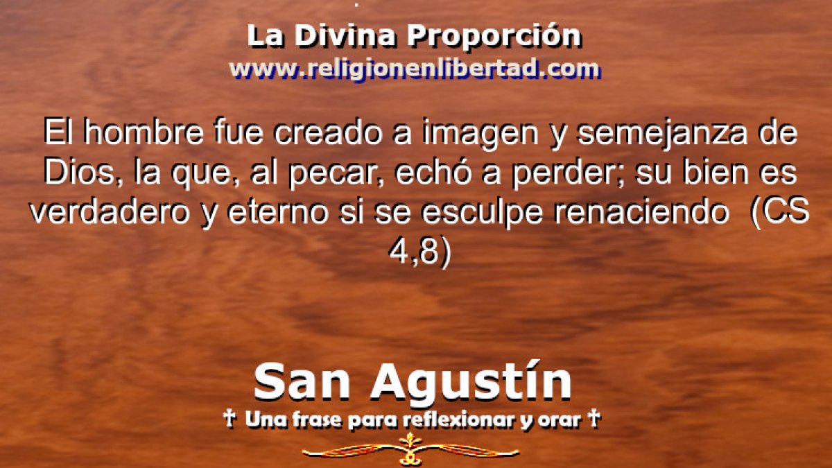 🔹San Agustín. (Comentario al Salmo 4, 8)🔹