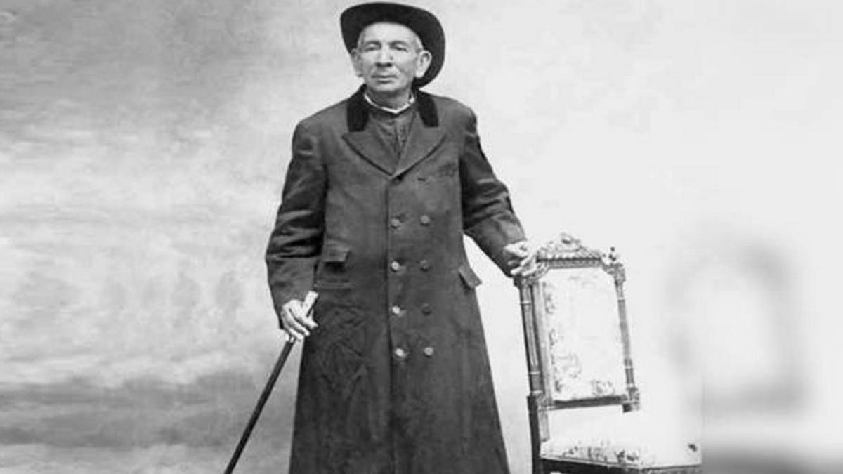 José Gabriel Brochero, 'el Cura Brochero' (1840-1914), sacerdote argentino beatificado en 2013 y canonizado en 2016 por Francisco.