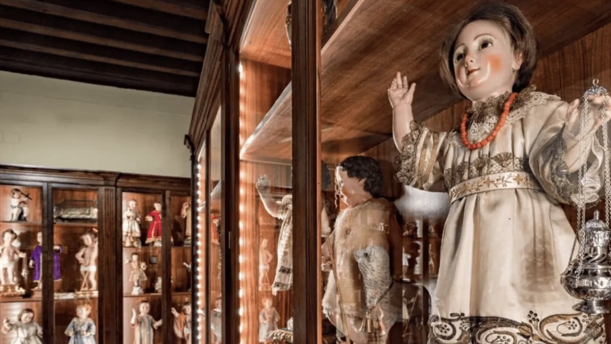 Las mujeres que ingresaban al convento llevaran consigo una imagen del Niño como dote.