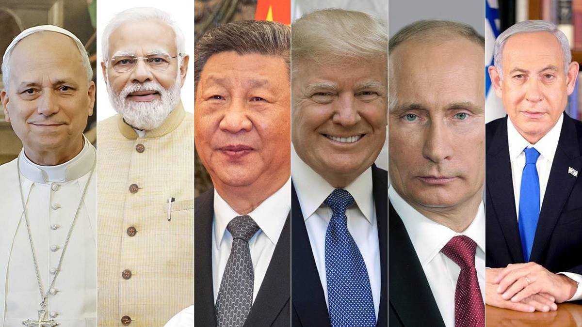 De mejor a peor valoración, según Gallup: León XIV, Narendra Modi, Xi Jinping, Donald Trump, Vladimir Putin y Benjamín Netanyahu.