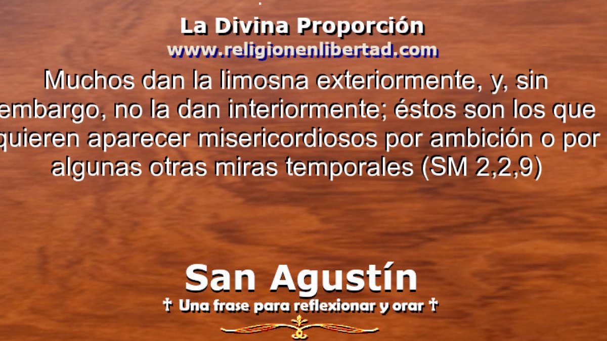 🔹San Agustín. El Sermón de la Montaña 2, 2, 9🔹