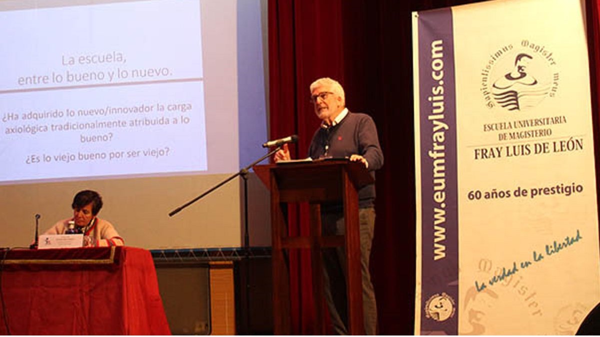 Gregorio Luri habla en Valladolid, en el II Congreso de Educación Católica de la Universidad Católica de Ávila