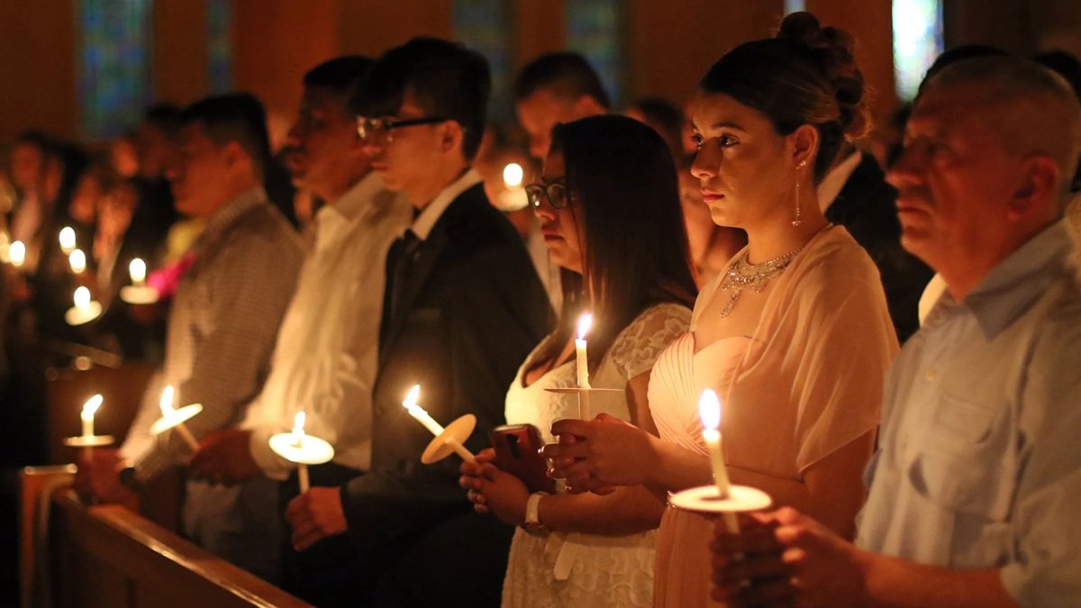 “Mi conversión al catolicismo no fue simplemente un cambio de creencia y práctica religiosa, fue un cambio total en mi visión del mundo”, dice Grace Schmiesing.