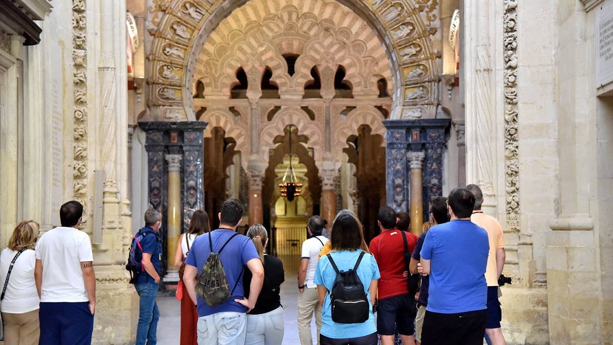La catedral-mezquita de Córdoba es uno de los monumentos más visitados de España.
