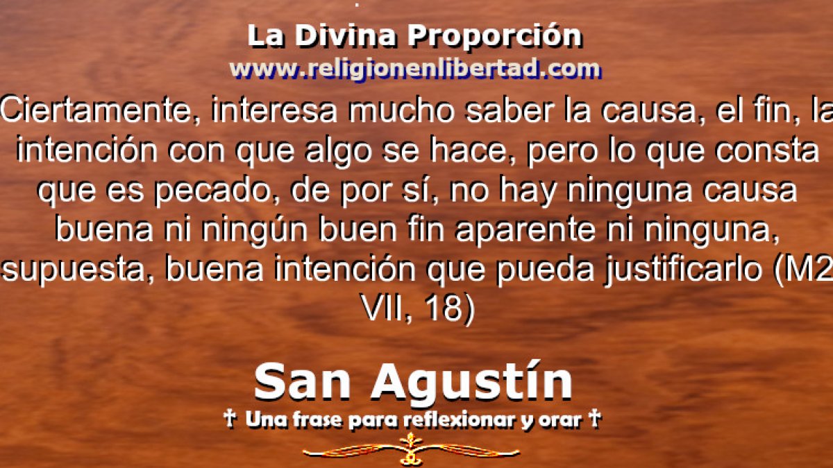 🔹San Agustín. Contra la mentira VII, 18🔹