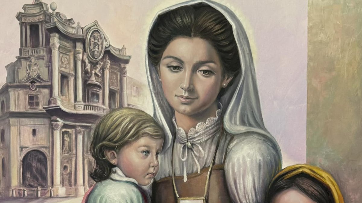Beata Isabel Canori. Obra, realizada para conmemorar el 200 aniversario de su fallecimiento.
