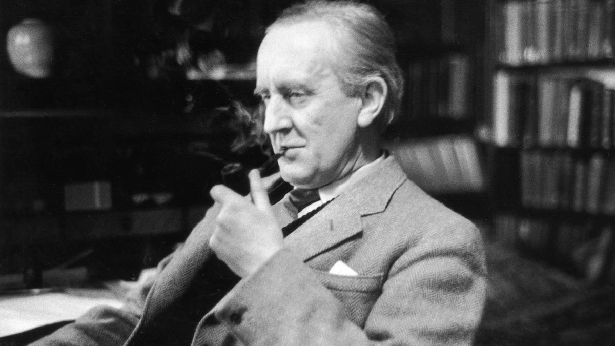 JRR Tolkien (1892-1973), cuya filosofía de vida impregnó fuertemente sus obras.