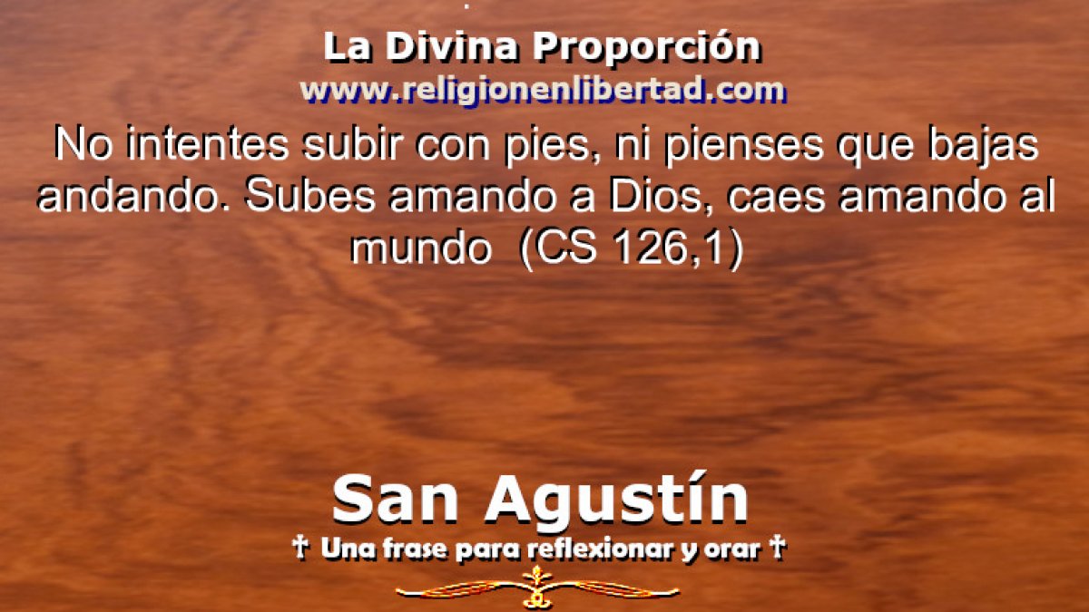 🔹San Agustín. Comentario al salmo 126,1