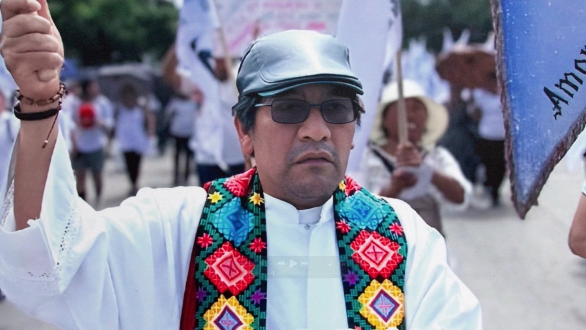 El padre Marcelo Pérez, sacerdote tsotsil asesinado en Chiapas el 20 de octubre de 2024. «Yo lo hago por el Evangelio y por Cristo», repetía a su familia, antes de morir.