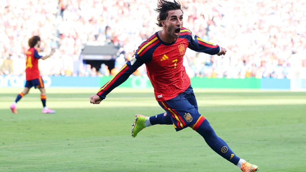Ferrán Torres en el Mundial 2026, con su gol dio el título a España