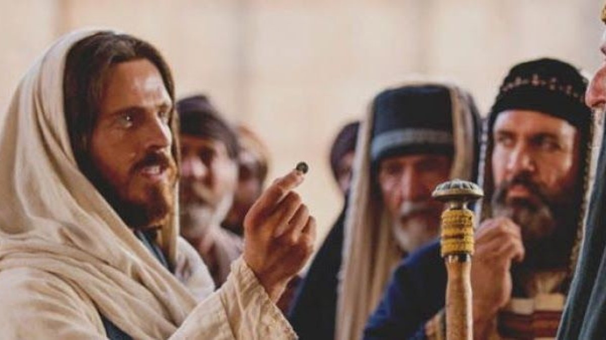 «Pues dad al César lo que es del César y a Dios lo que es de Dios».