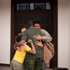 Una familia de inmigrantes.
